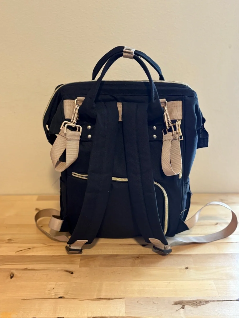 Kids Navy Backpack with Front Pocket - Picture 2 of 6